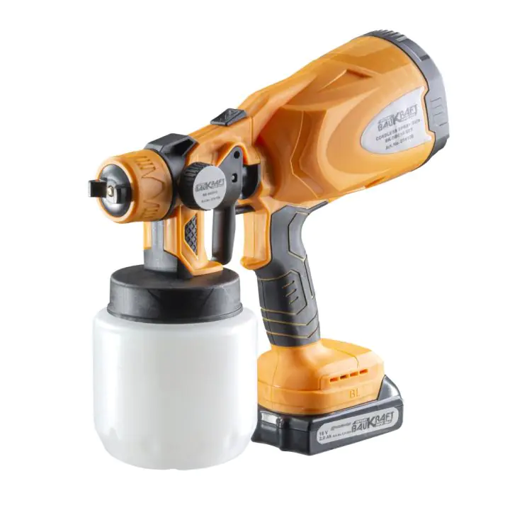 Пистолет за боя акум. ø2.5mm 0.8L 2Ah BAUKRAFT BK-SGC10 Set, (35924630)