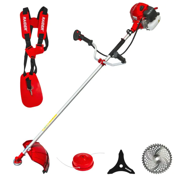 Коса бензинова с нож диск корда самар 2.2kW 28мм RAIDER RD-GBC27 2К, (35930786)