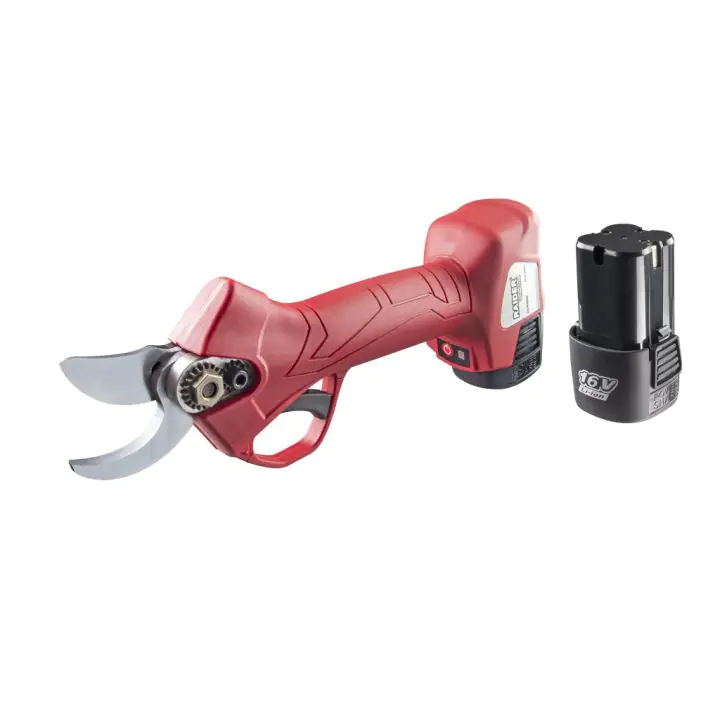 Ножица лозарска акум. безч. 16V 2x2Ah 25mm куфар RAIDER RD-PSH02, (35929505)