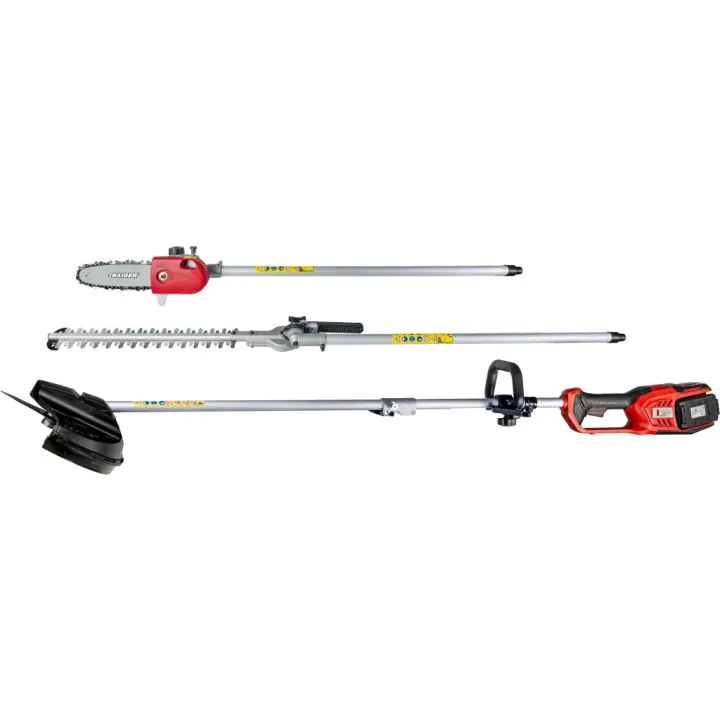 R20 Коса безчеткова с нож и корда 40V 4в1 RAIDER PRO RDP-BCPSHT20, (35930038)