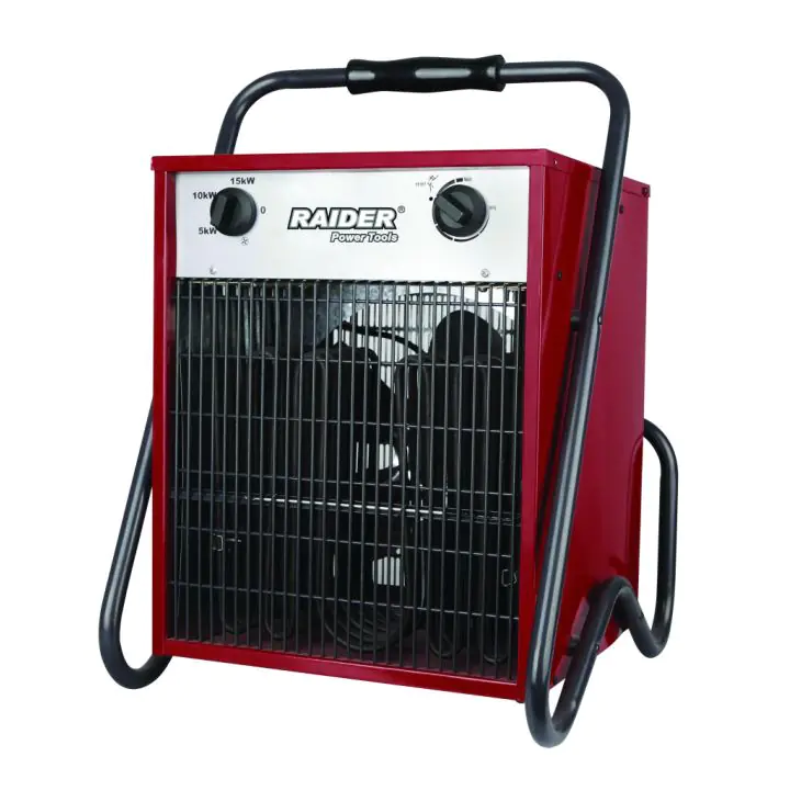 Калорифер електрически 15kW RAIDER RD-EFH15, (35924815)