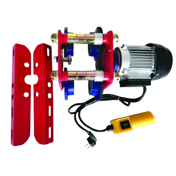 Релсова количка за телфер 250kg 60W 13m/min RAIDER RD-EH05, (35924819)