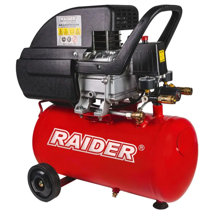 Компресор 24L 1.5kW RAIDER RD-AC04O, (35924829)