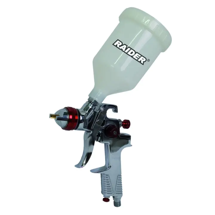 Пистолет за боя горно ø1.4mm 600ml 1/4" RAIDER RD-SG05, (35924866)