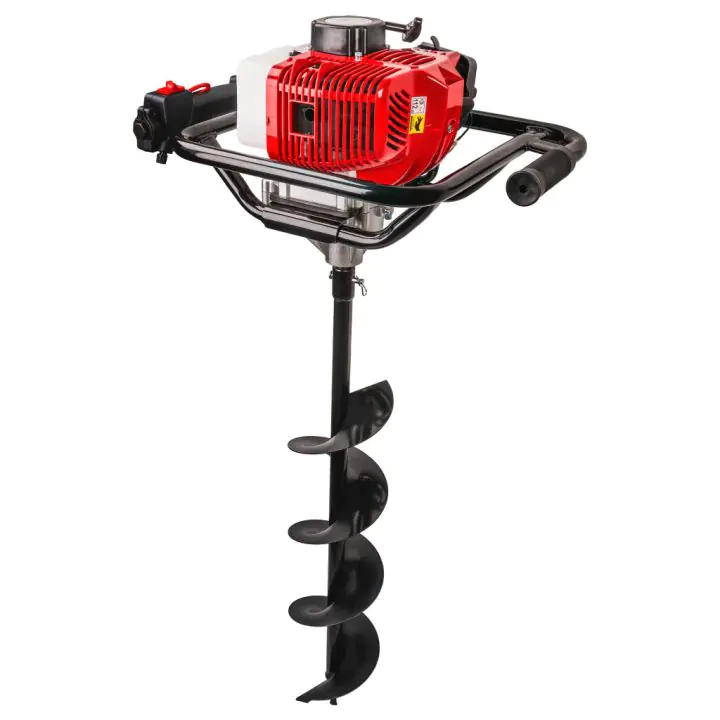 Моторен свредел 1.8kW (2.5hp) 52cc Ø150x820mm RAIDER RD-EA03, (35930751)