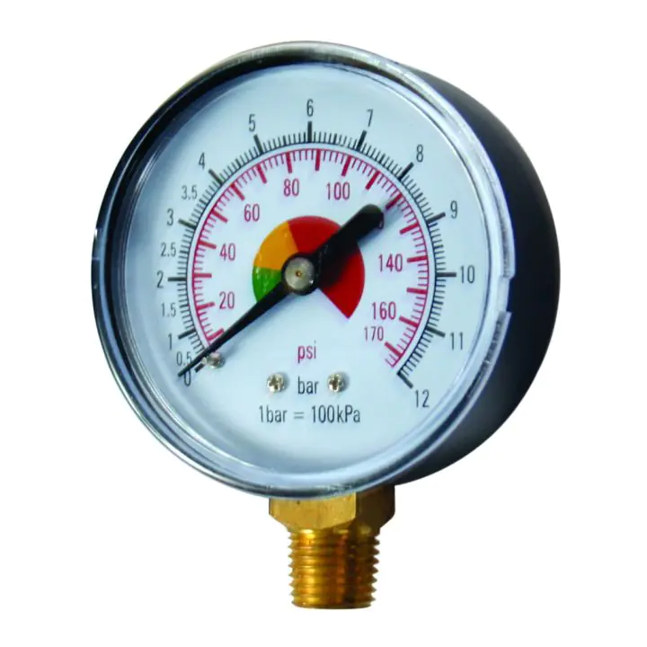 Манометър 0-12 bar 1/4" RD, (35925033)