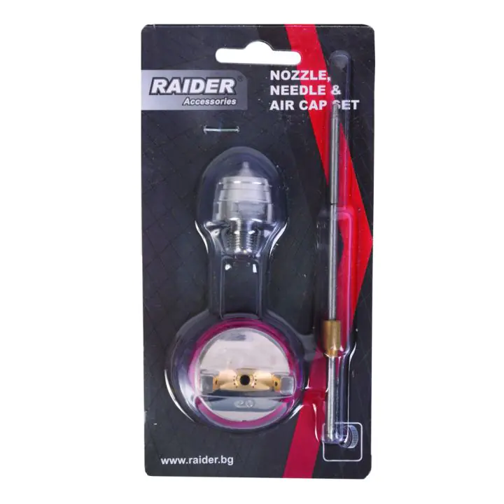 Дюза игла и капачка ø2 0mm за боджийски пистолет RAIDER RD-SG05, (35925050)