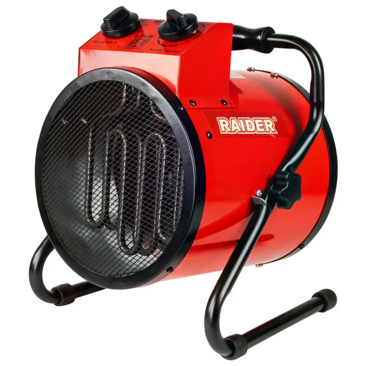 Калорифер електрически 3.3kW RAIDER RD-EFH3.3, (35925076)