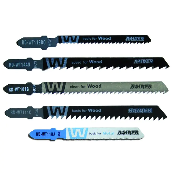 Нож за зеге за дърво&метал "T" 5бр. к-т, (35925479)