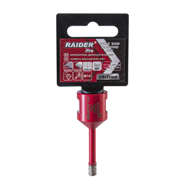 Боркорона Diamond Dry M14 ø6mm, (35925658)