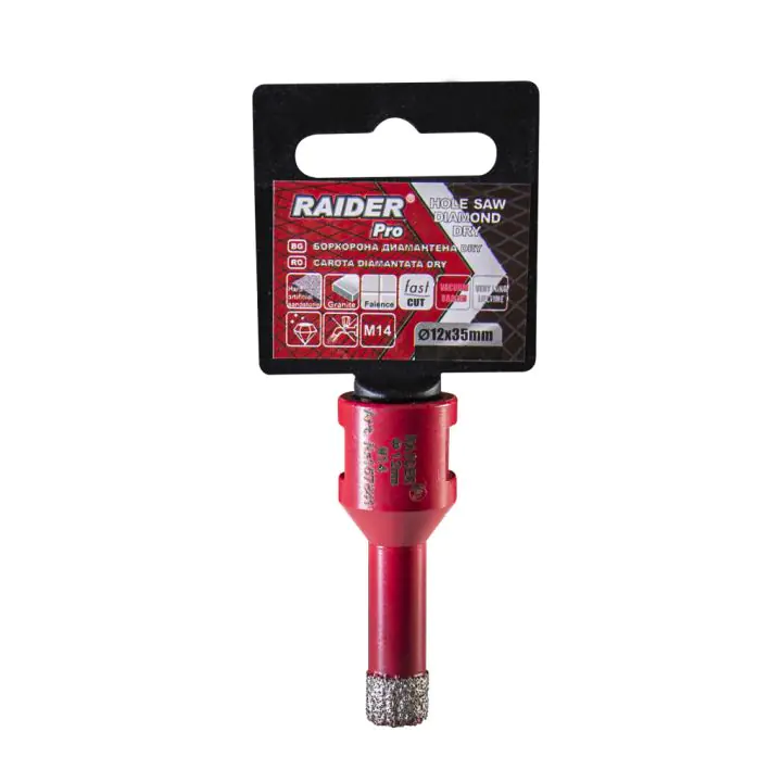 Боркорона Diamond Dry M14 ø12mm, (35925661)