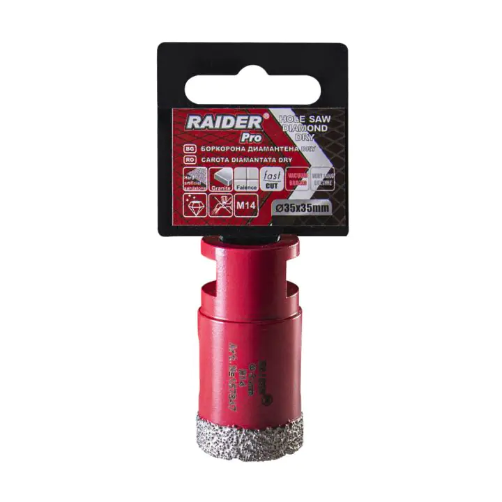 Боркорона Diamond Dry M14 ø35mm, (35925667)