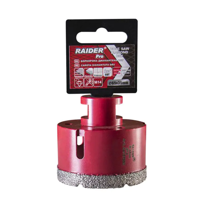 Боркорона Diamond Dry M14 ø65mm, (35925670)