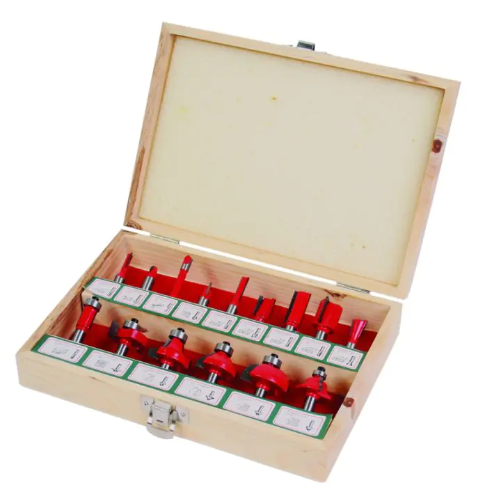 Фрезери за оберфреза ø8mm к-т 15бр, (35925675)