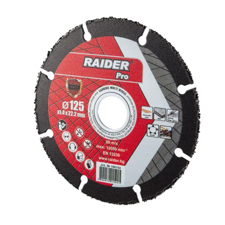 Диск за ъглошлайф Carbide Multi Wheel 125x22.2mm, (35925728)