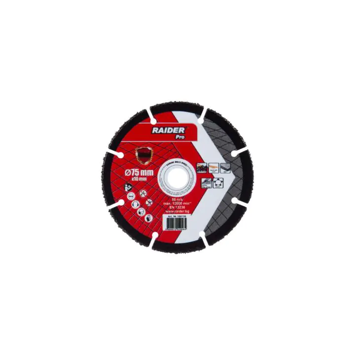 Диск за ъглошлайф Carbide Multi Wheel 75x10mm, (35930019)