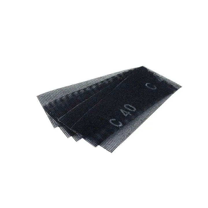 Шкурка мрежа от силициев карбид 93x230mm P 60 5бр, (35925913)