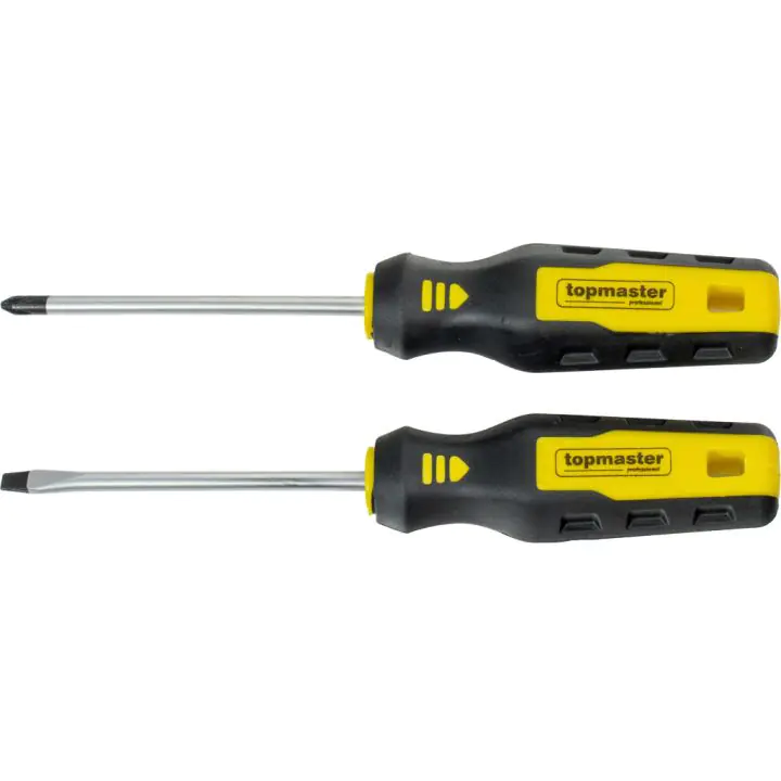 Комплект отвертки SMART PH2, SL5, 2 бр. Topmaster Professional, (35930039)