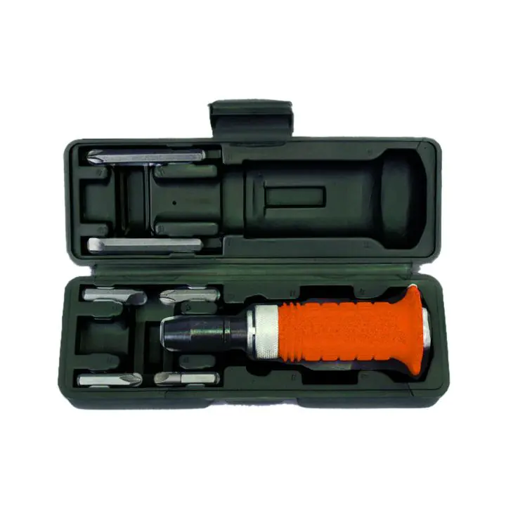 Отвертка ударна с 6 накрайника в кутия GADGET, (35926210)