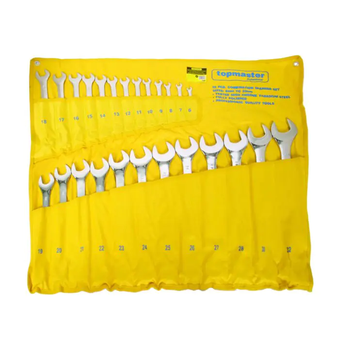 Ключ звездогаечен к-т 25бр 6-32mm CR-V Topmaster Professional, (35926457)