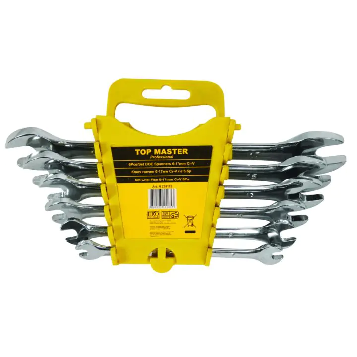 Ключ гаечен к-т 6бр 6-17mm на стойка CR-V Topmaster Professional, (35926458)