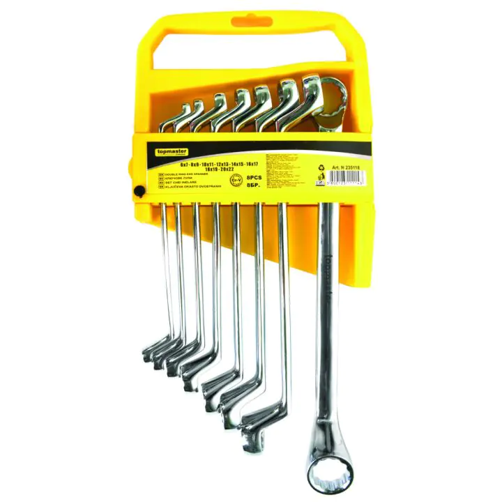 Ключ лула к-т 8бр 6-22mm стойка CR-V Topmaster Professional, (35926461)