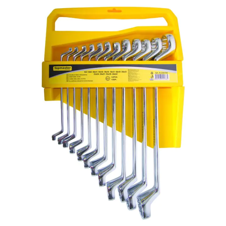 Ключ лула к-т 12бр 6-32mm стойка CR-V Topmaster Professional, (35926462)