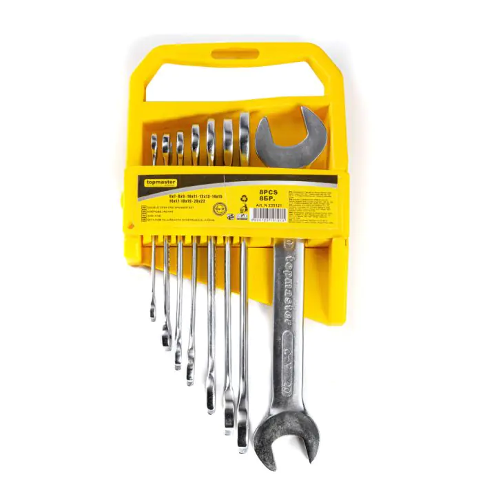 Ключ гаечен к-т 8бр 6-22mm CR-V PRESS Topmaster Professional, (35926463)