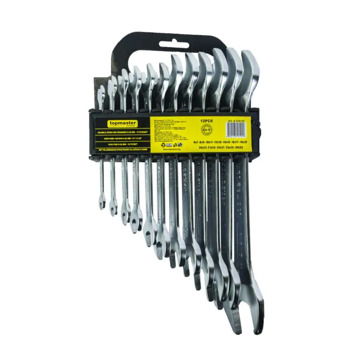 Ключ гаечен к-т 12бр 6-32mm CR-V PRESS Topmaster Professional, (35926464)