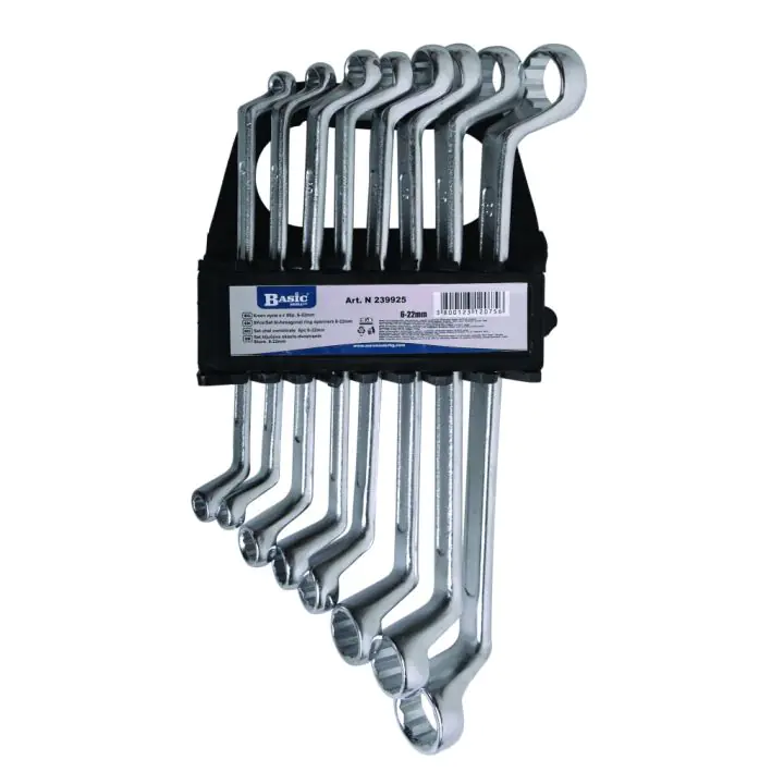 Ключ лула к-т 8бр 6-22mm стойка Basic Skillco, (35926521)