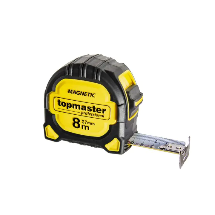 Ролетка магнитна SB трето поколение 8m x 27mm Topmaster Professional, (35926680)