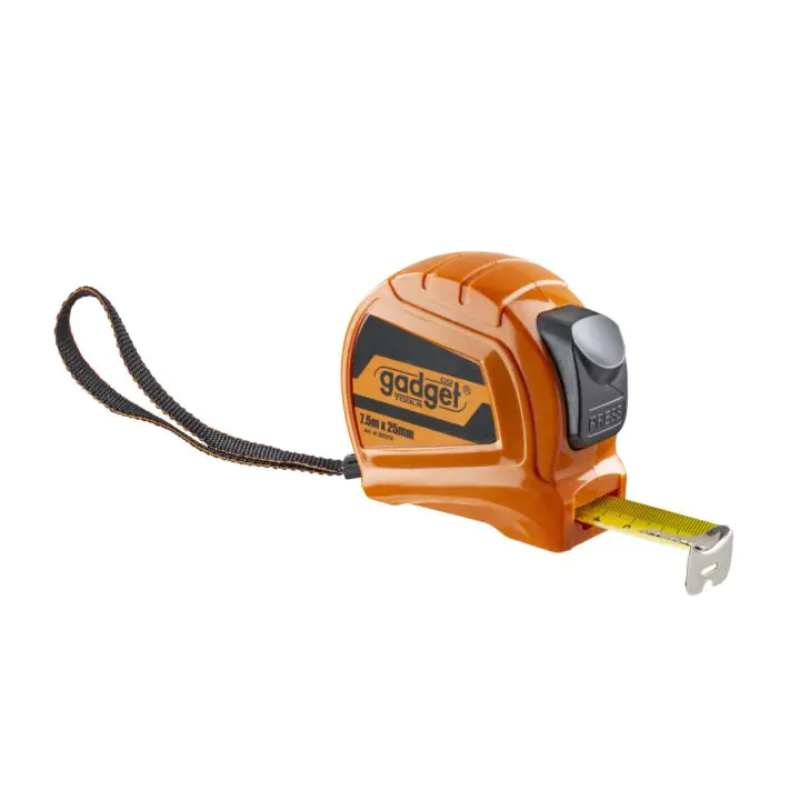 Ролетка пластмасова автостоп 7.5m x 25mm GADGET, (35926690)