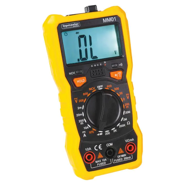 Дигитален мултицет MM01 Topmaster Professional, (35930399)