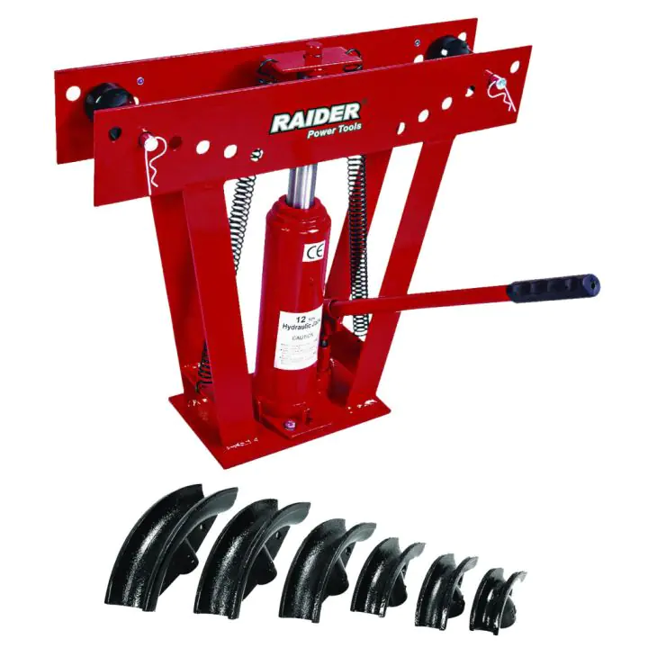 Тръбогиб хидравличен 12t 1/2"-2" RAIDER RD-HPB01, (35926908)