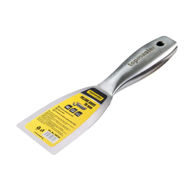 Шпакла монолитна INOX 76мм Topmaster Professional, (35929858)