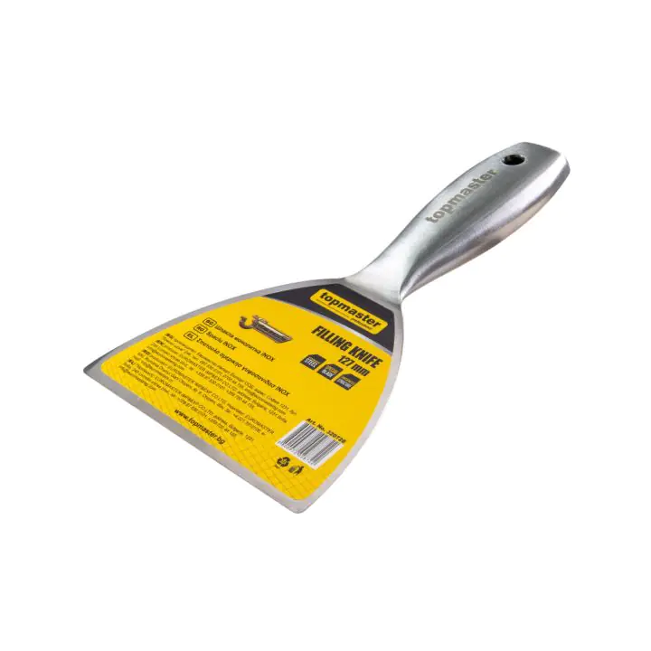 Шпакла монолитна INOX 127мм Topmaster Professional, (35929860)