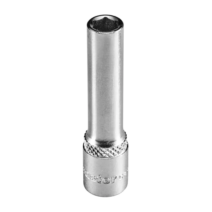 Вложка удължена 6 стенна 1/4"x 6mm CR-V Topmaster Professional, (35927102)