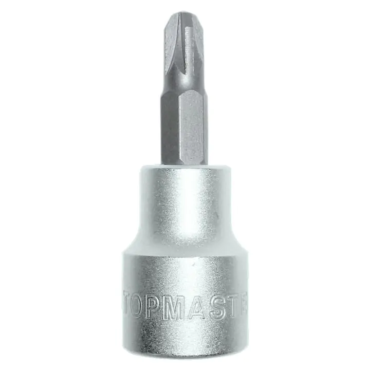 Вложка 1/4" с накр. звезда PZ1x37mm CR-V Topmaster Professional, (35927176)