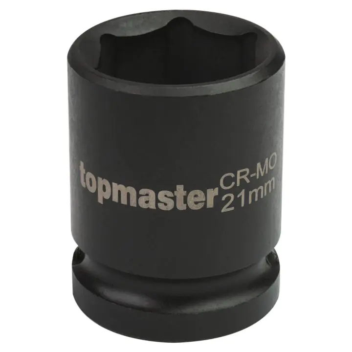 Вложка ударна 6 стенна 1/2"х21mm Topmaster Professional, (35927179)