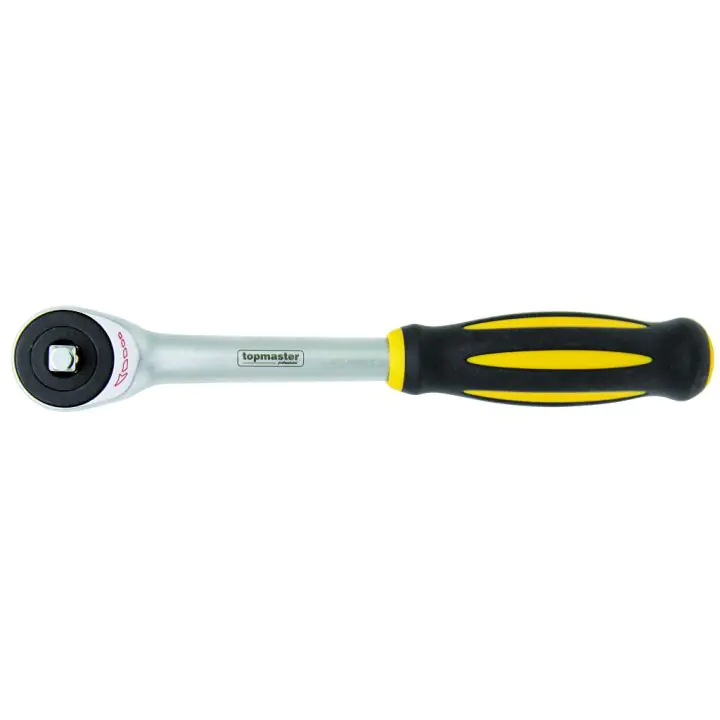 Тресчотка с въртяща дръжка трето поколение 1/2' 60 зъба Topmaster Professional, (35927560)