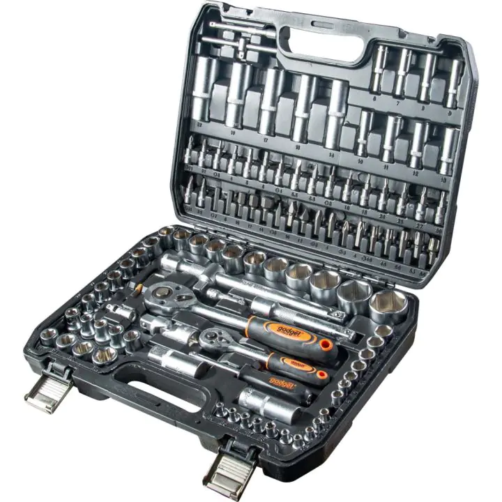 К-кт инструменти 108 ч. 1/4" & 1/2" GADGET, (35927618)