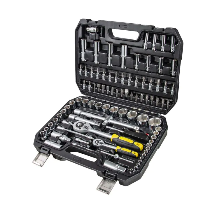 К-кт инструменти 94 части 1/4" & 1/2" CR-V Topmaster Professional, (35927640)
