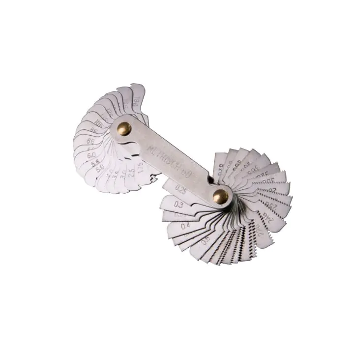 Резбомер 0.25-6мм, 52 пластини Topmaster Professional, (35929654)