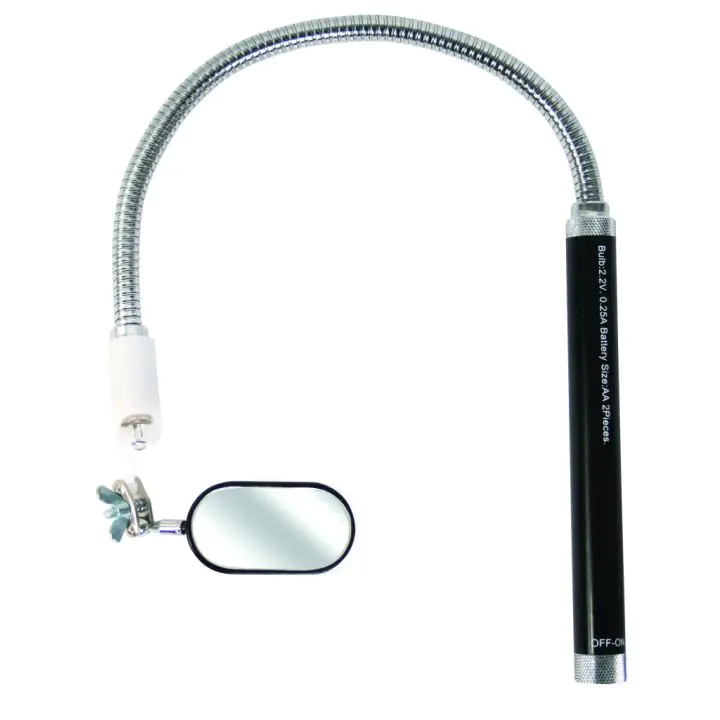 Огледало контролно с лампа 430mm Topmaster Professional, (35927650)