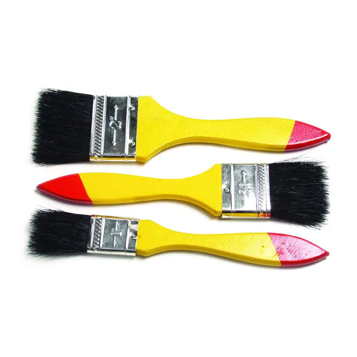 Четки за боядисване изкуствен косъм / блистер 3бр TopStrong, (35927656)