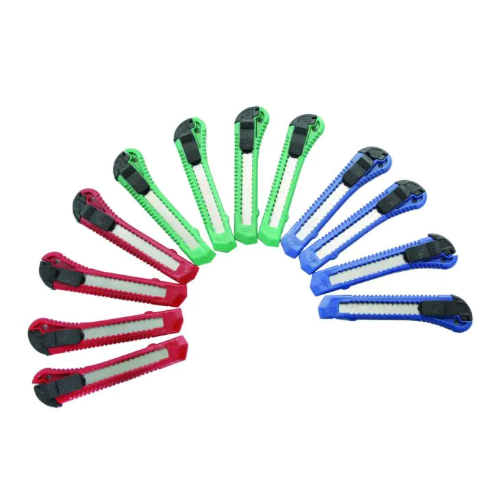 Нож макетен 18х155mm пластмасов Basic Skillco, (35927802)