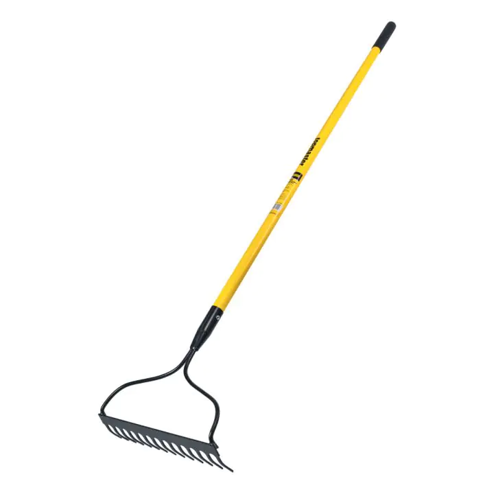 Гребло с дръжка фибростъкло 14 зъба усилено 1400 mm Topmaster Professional, (35927986)