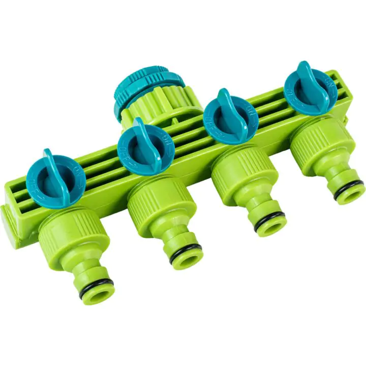 Разклонител 4 изхода със стоп 1/2"-3/4" TG GADGET, (35928022)