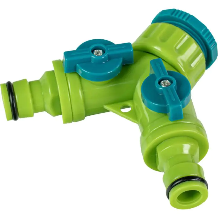Разклонител 2 изхода със стоп 1/2"-3/4" TG GADGET, (35928023)