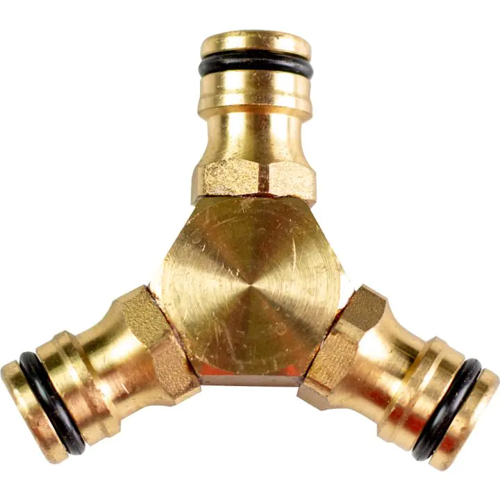 Разклонител за конектори 3-посочен месингов TG GADGET, (35928182)